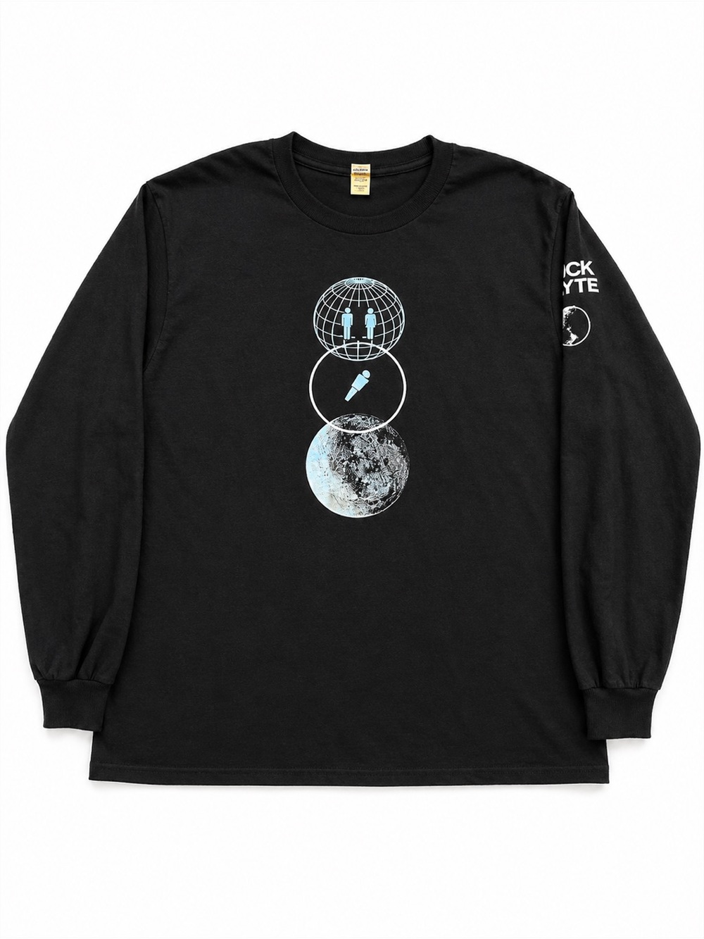 Jack White Tour Long Sleeve Graphic Band T-Shirt Black Size Large